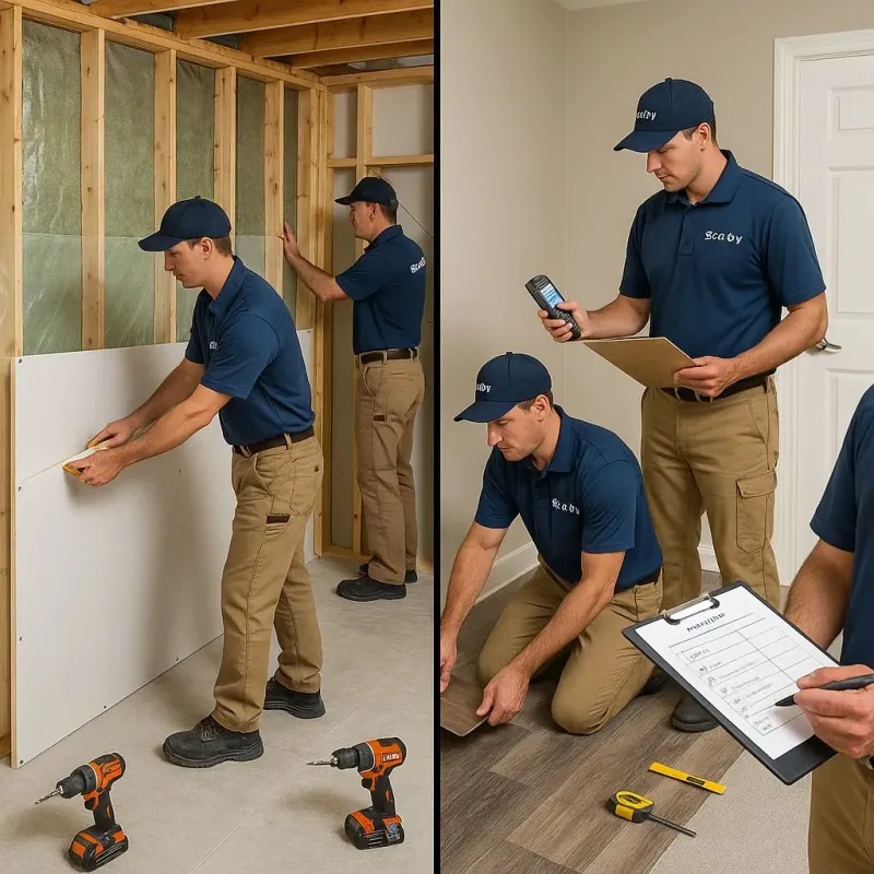 Repairs and Reconstruction process in Louisa County, VA